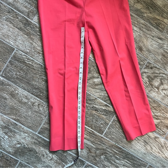 Lafayette 148 New York Cropped Bleecker, Pink, Women’s Work Wear Size 6 - Picture 7 of 14